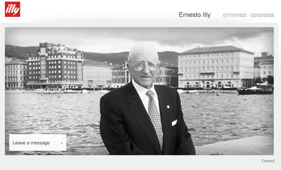 Ernesto Illy - 07/18/1925 - 02/03/2008